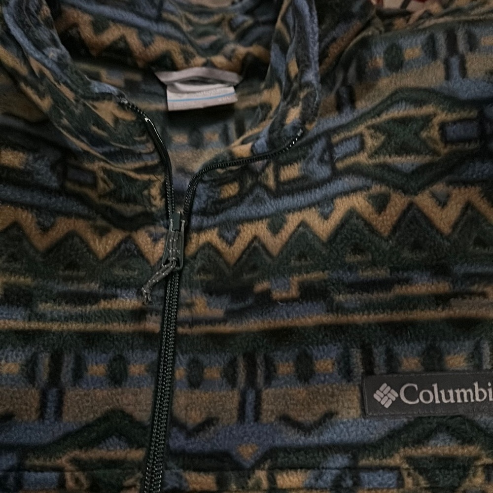 Columbia men’s full zip fleece jacket